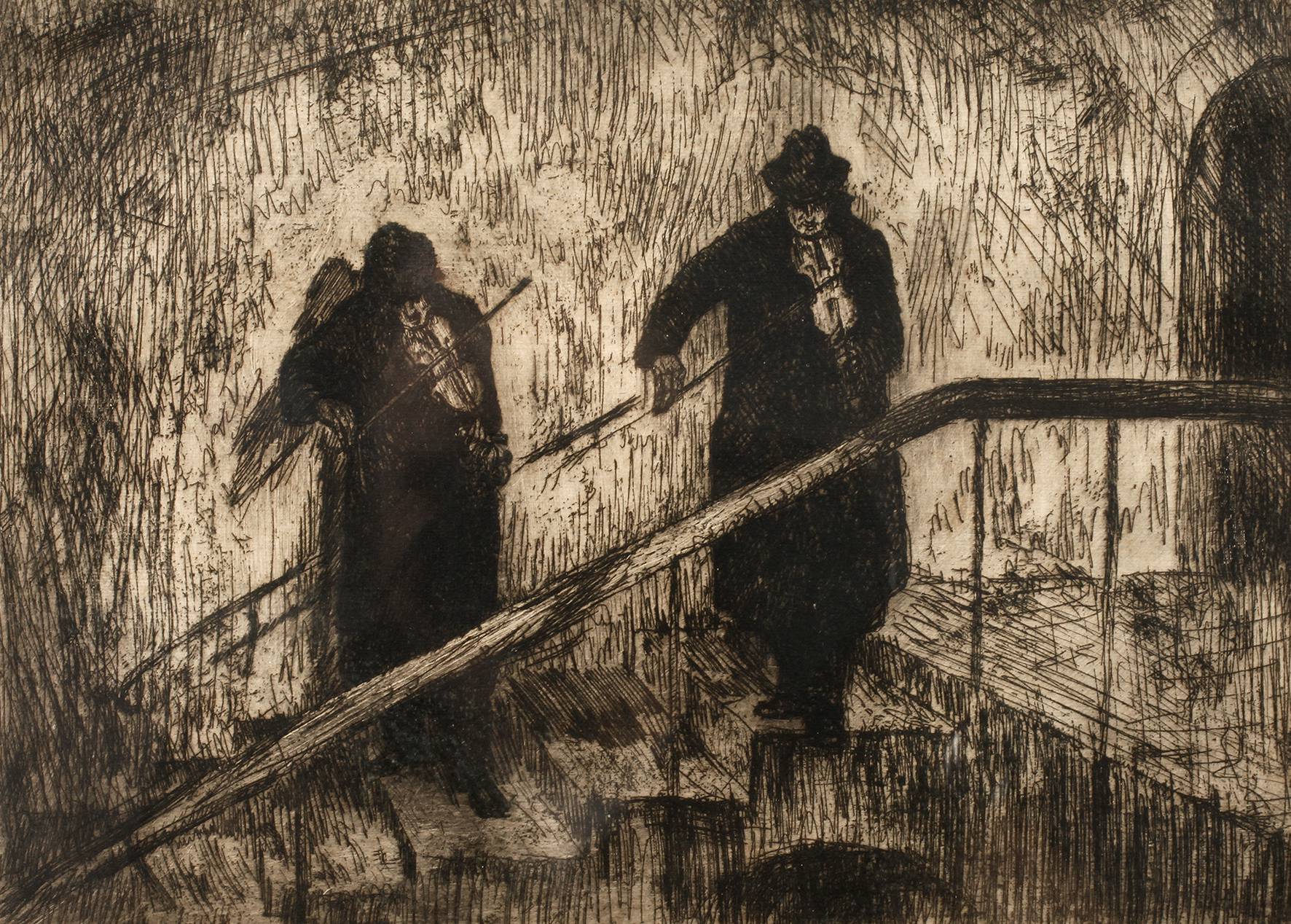 Rudolf Scheffler, ”Treppenhausmusik”