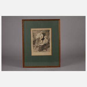 Gustav Wiethüchter, Paar Radierungen