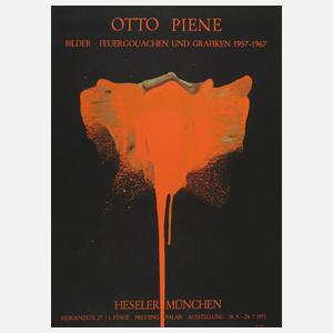 Prof. Otto Piene, originalgraphisches Plakat 1971