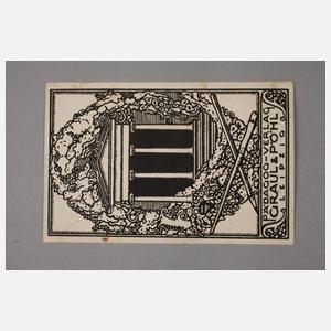 Prof. Otto Dix, Eigenhändige Postkarte