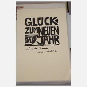 Prof. Erich Heckel, Konvolut Schriftverkehr