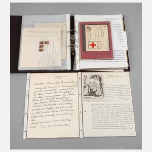 Prof. Erich Heckel, Konvolut Schriftverkehr