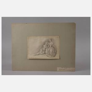 Christian Wilhelm E. Dietrich, Junges Liebespaar