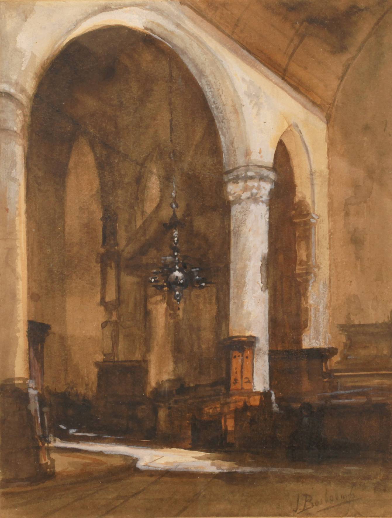 Johannes Bosboom, Kircheninneres
