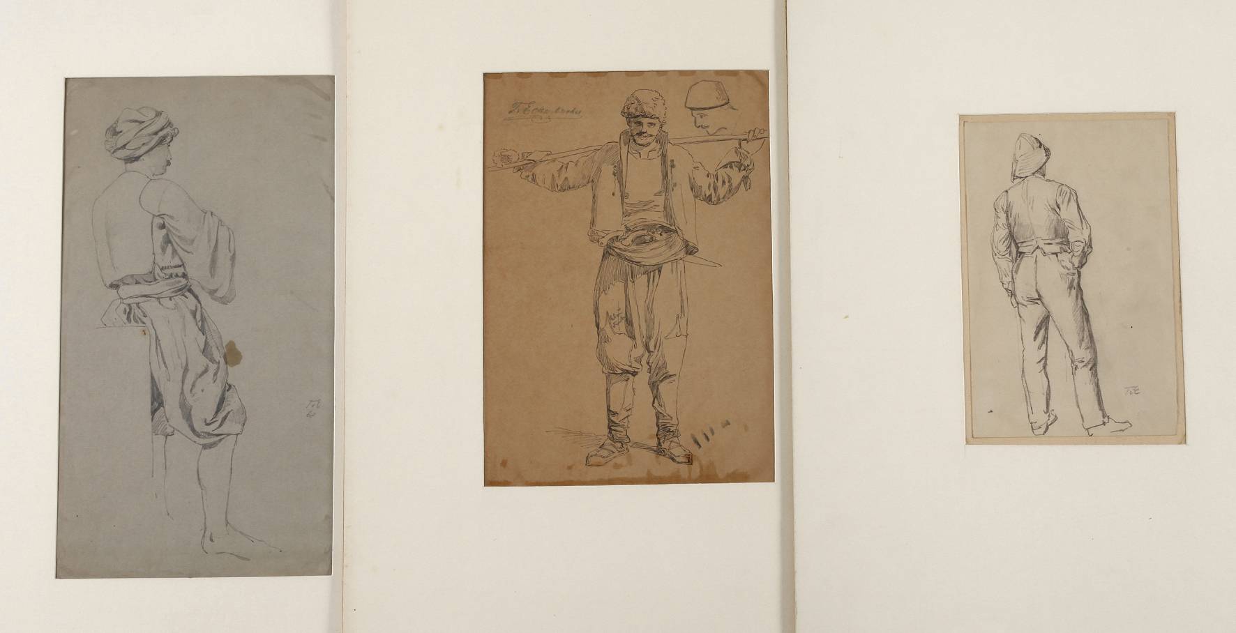 Themistokles von Eckenbrecher, Zeichnungskonvolut