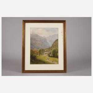 Prof. Philipp Sporrer, Ein Sommertag in den Alpen