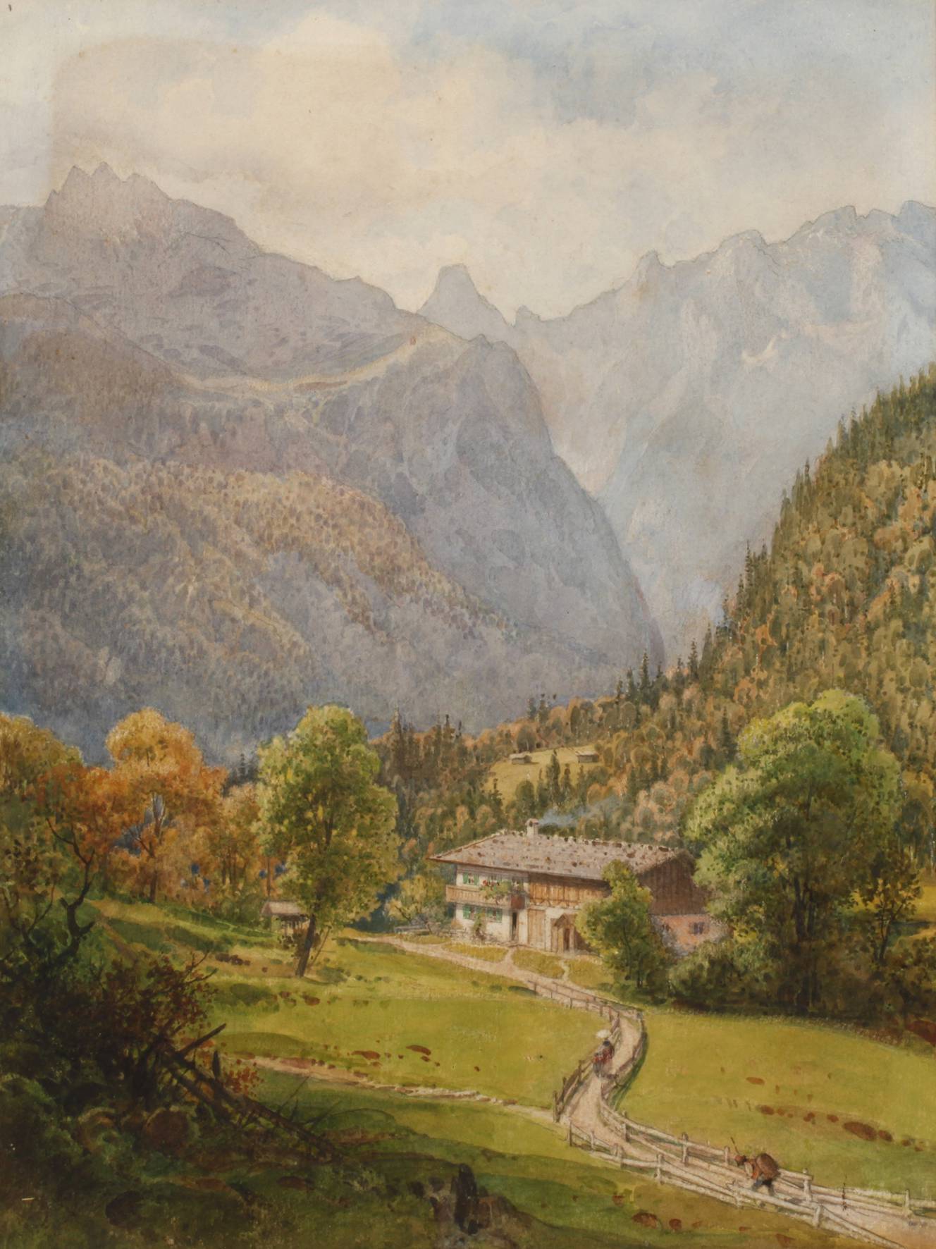 Prof. Philipp Sporrer, Ein Sommertag in den Alpen