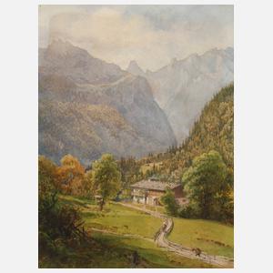 Prof. Philipp Sporrer, Ein Sommertag in den Alpen