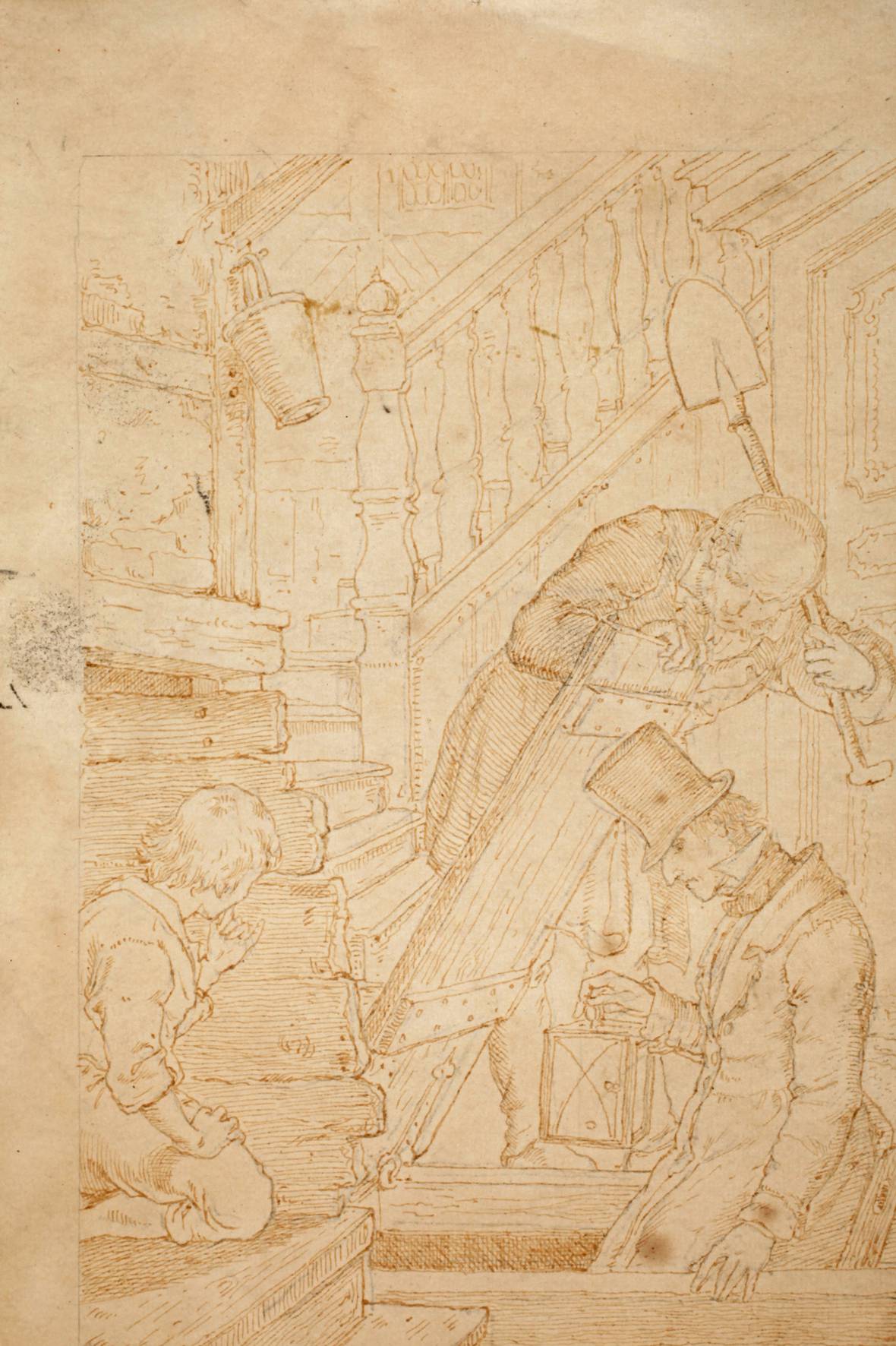 Gustav Süs, attr., Das Versteck