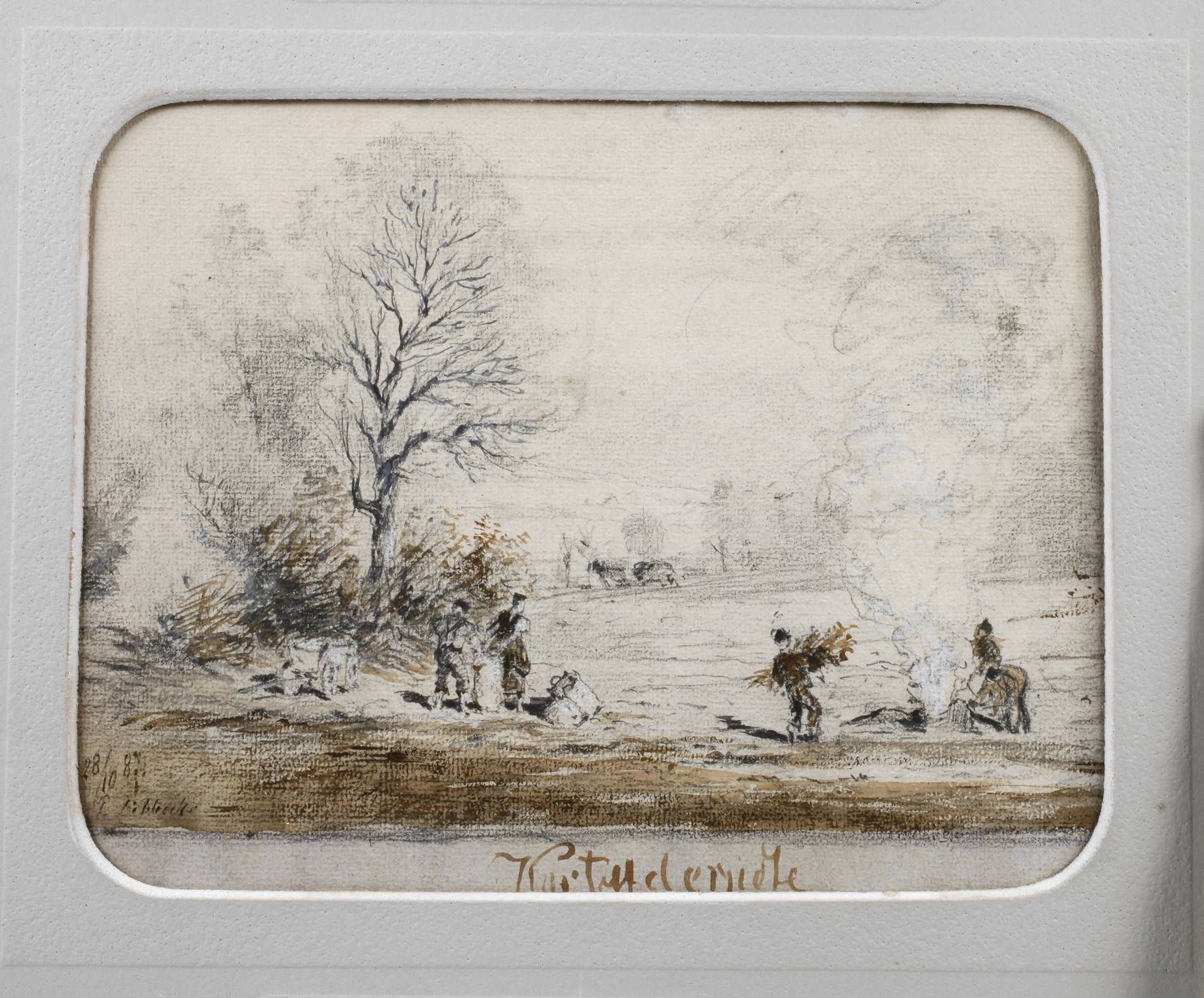 Prof. Paul Tübbecke, ”Kartoffelernte”