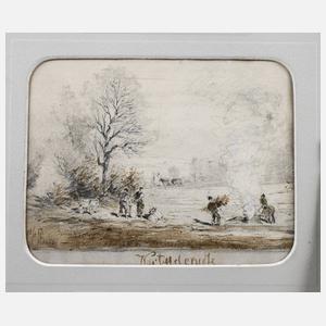 Prof. Paul Tübbecke, ”Kartoffelernte”