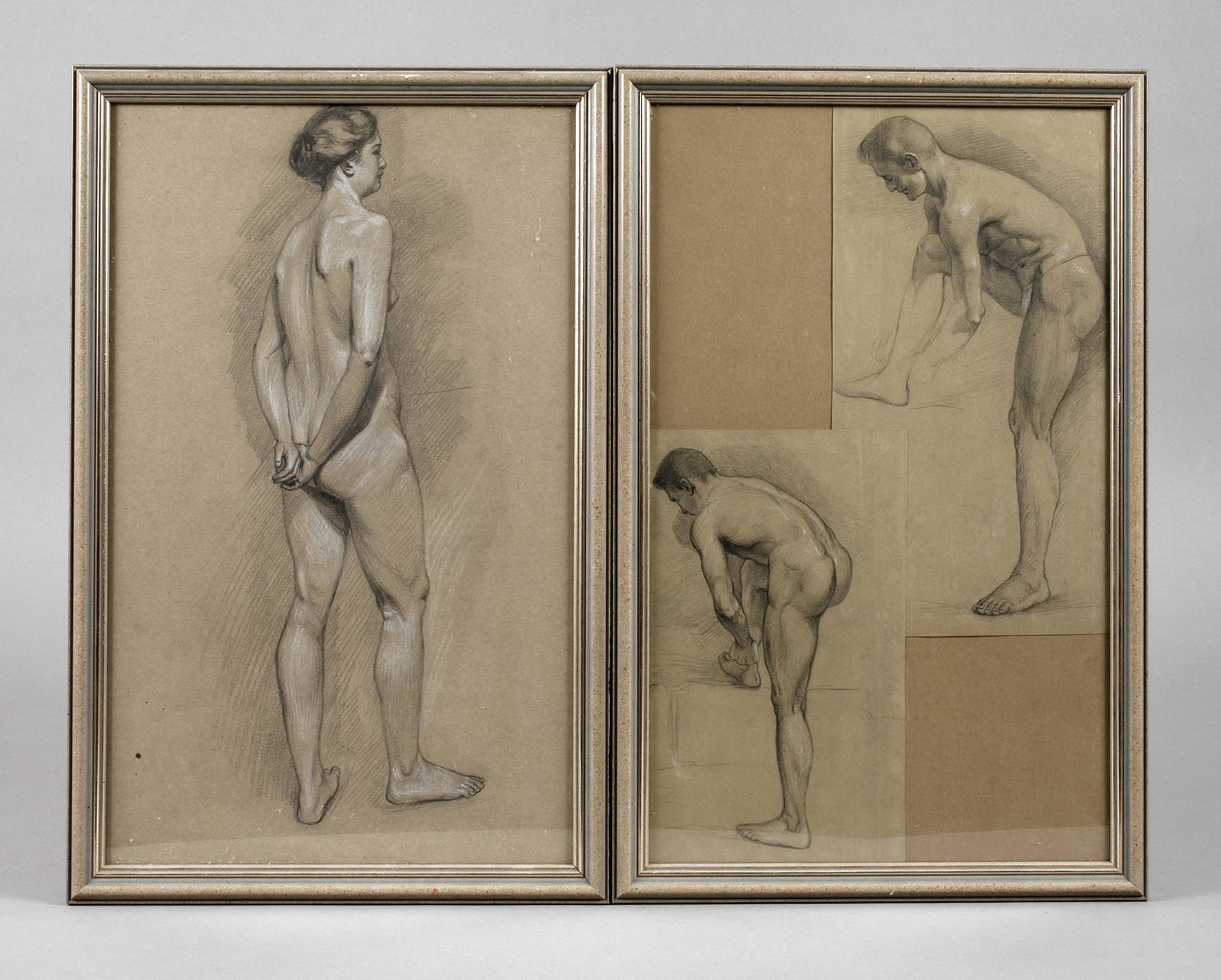 Verschiedene Aktdarstellungen