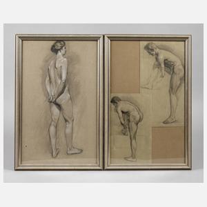 Verschiedene Aktdarstellungen