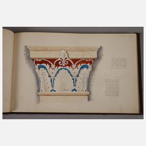 Skizzenbuch mit Italienansichten