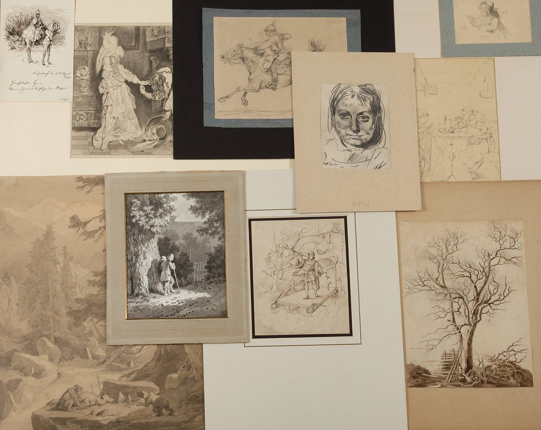 Zeichnungssammlung des 19. Jahrhundert