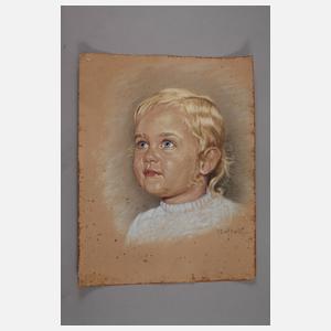 Fritz Buchholz, Mädchenportrait