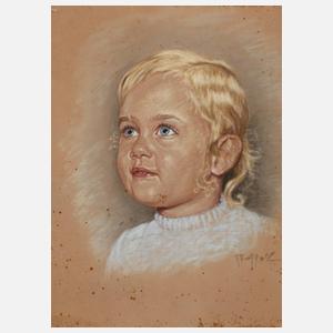 Fritz Buchholz, Mädchenportrait