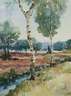Wolfgang Dörner, Birken in Sommerlandschaft