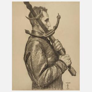 Walther Gasch, Stehender Ritter