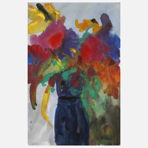 Valeska Glamann, Blumenstillleben