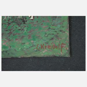 Ernst Kreidolf, Käfertreffen unter Pilzen