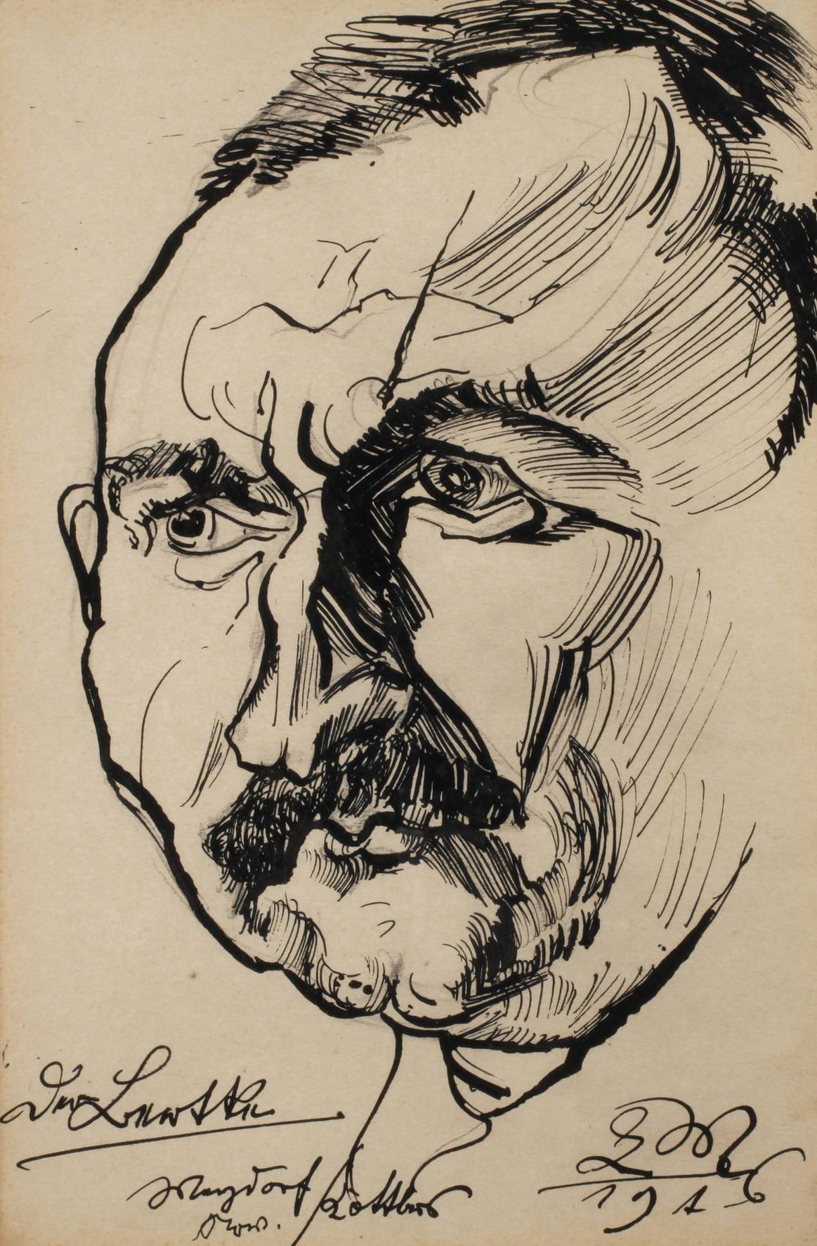 Ludwig Meidner, ”Der Berthke”