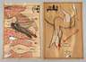 Kolomon Moore, Paar erotische Zeichnungen