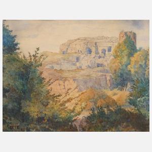 Georg Otte, Der Regenstein im Harz