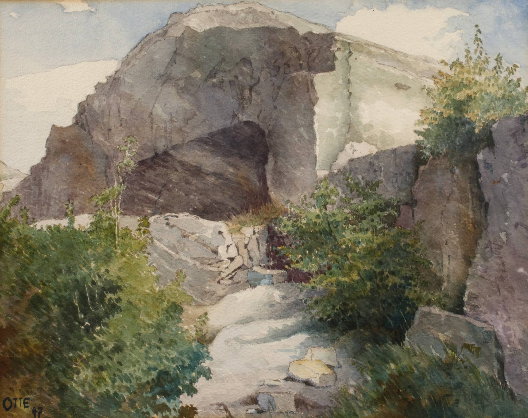 Georg Otte, Partie im Harz