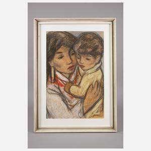 Jo Pieper, Mutter mit Kind