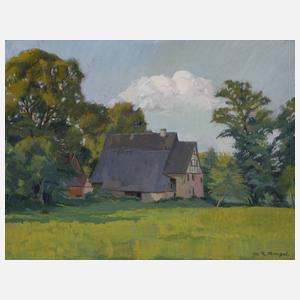 Karl Rumpel, Bauernhaus am Waldesrand