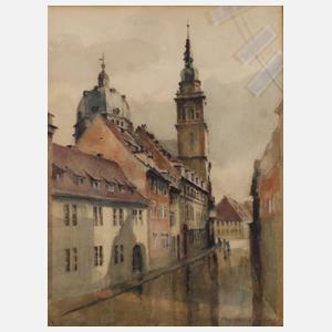 Prof. Bruno Ernst Scherz, Bahnhofstraße in Würzburg