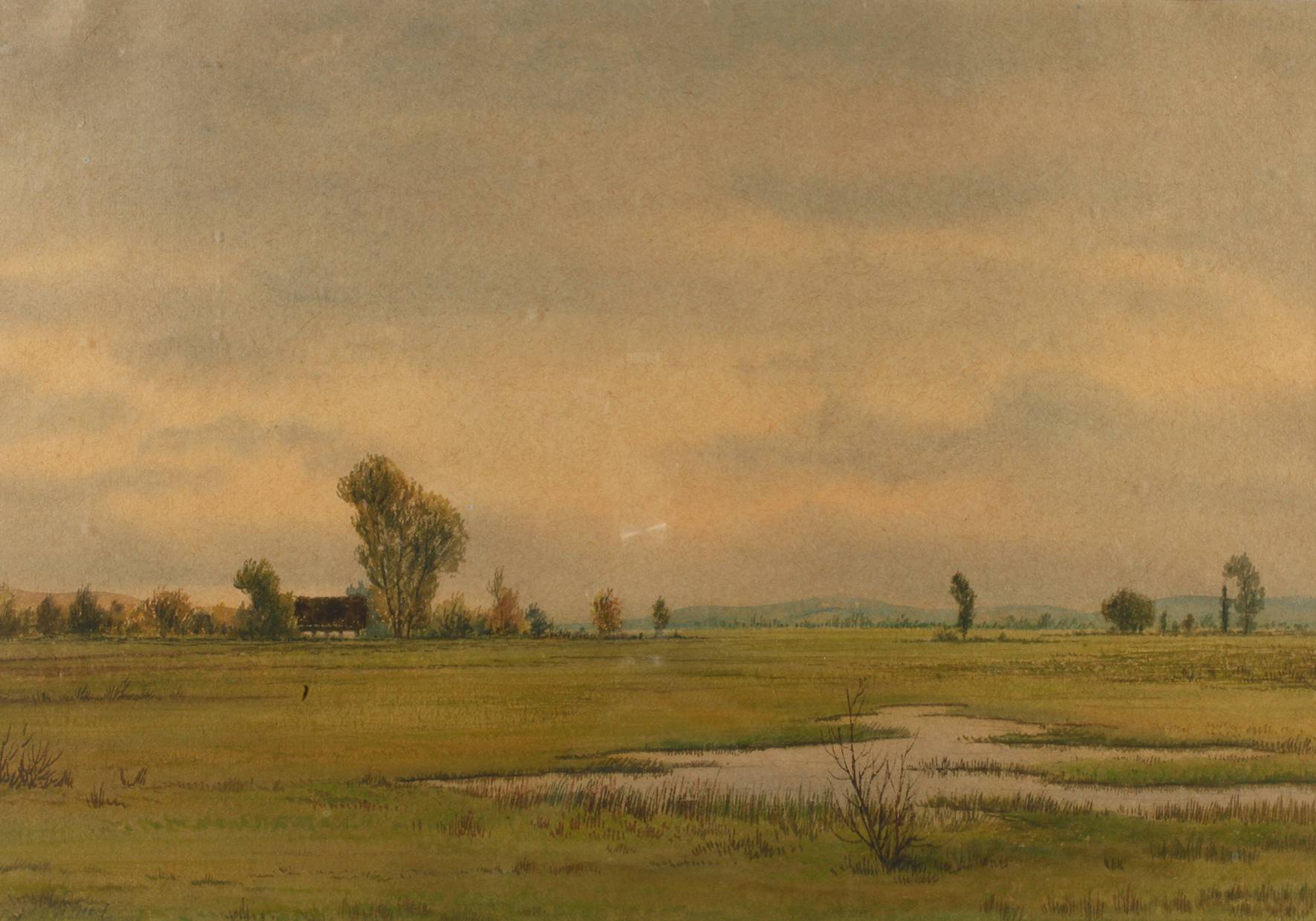 Hans Schiel, ”Herbstliche Uckermark”