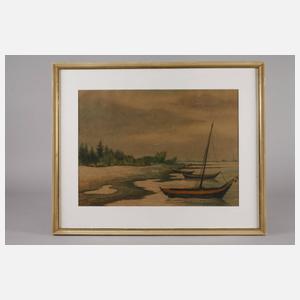 Hans Schiel, ”Ostseestrand auf Usedom”