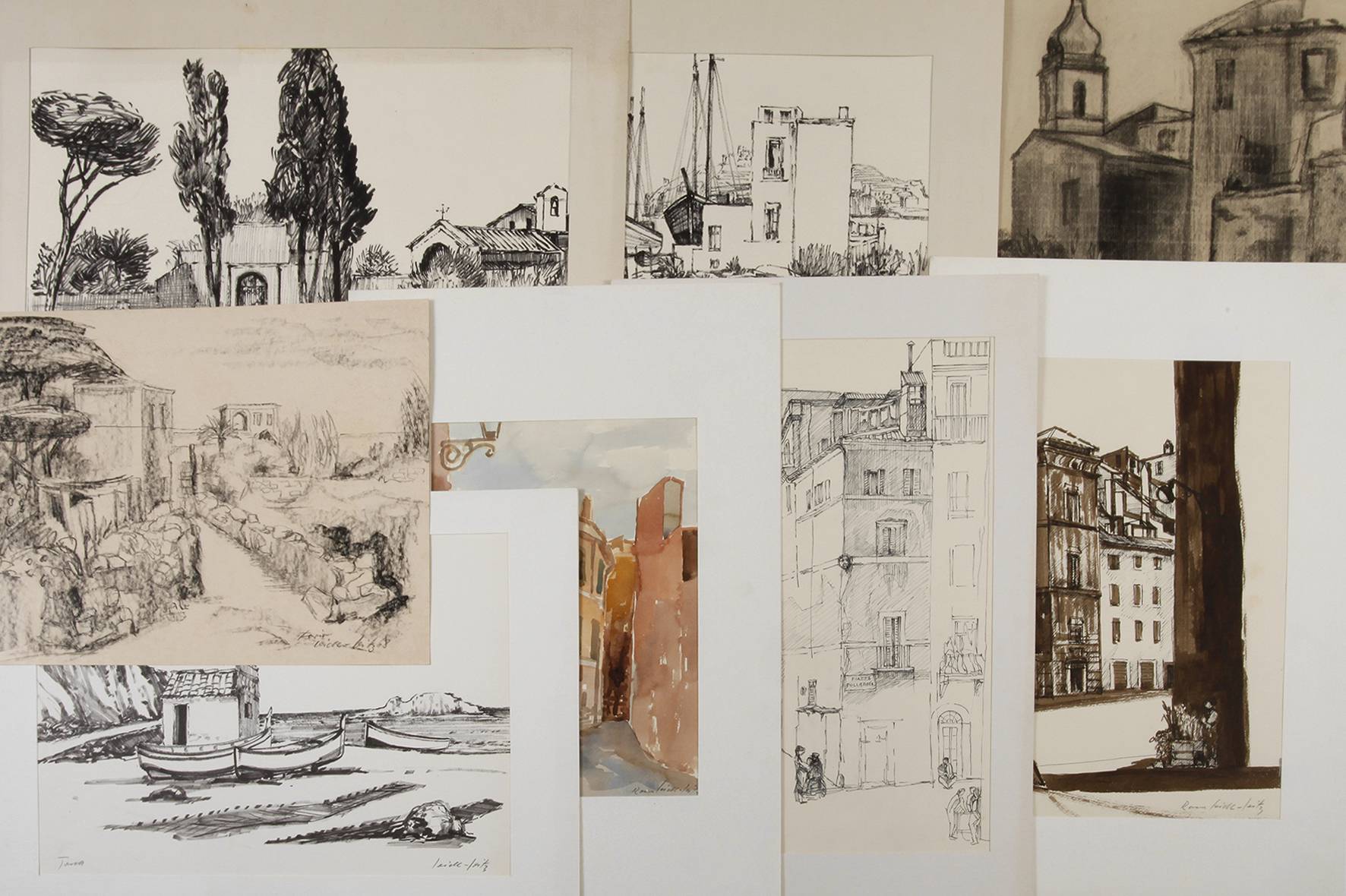 Josef Seidel-Seitz, Sammlung Italienansichten