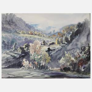 Tony Tongterm, Sonnige Herbstlandschaft