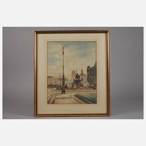 Der Neptunbrunnen in Berlin