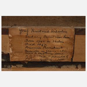 Prof. Ehregott Grünler, attr., Herrenbildnis