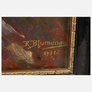 Richard Blumenau, Schafhirtin im Gebirge