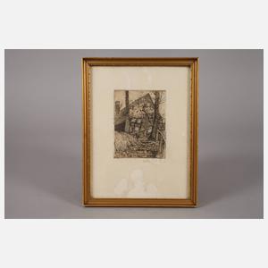 Albin Enders, altes Umgebindehaus