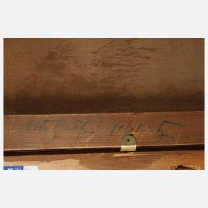 Oscar Graef, attr., Bauernküche