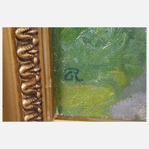 Richard Grimm-Sachsenberg, Mädchen im Garten