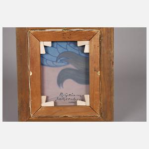 Richard Grimm-Sachsenberg, Mädchen im Garten