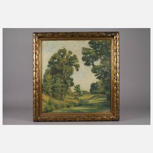 Artur Henne, attr., Sommerlandschaft