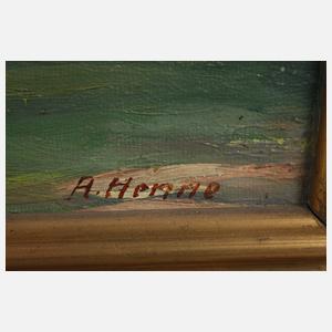 Artur Henne, attr., Sommerlandschaft