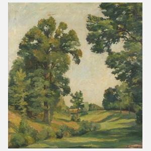 Artur Henne, attr., Sommerlandschaft