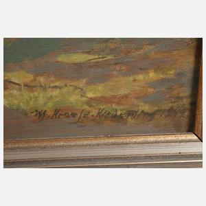 Max Krause-Kiederling, ”Blick auf die Zugspitze”