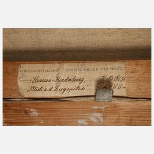 Max Krause-Kiederling, ”Blick auf die Zugspitze”