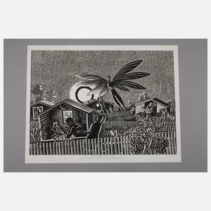 Prof. Wolfgang Mattheuer, ”Der Nachbar der ...”