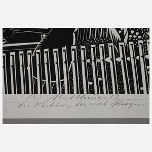 Prof. Wolfgang Mattheuer, ”Der Nachbar der ...”